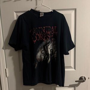 Gildan Black Graphic T-Shirt